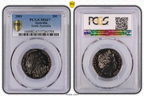 2001 20C South Australia MS67