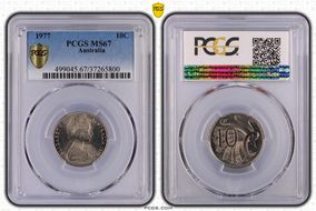 1977 10C MS67