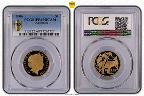 2006 $1 PR69DCAM