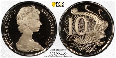 1966 10C PR69DCAM