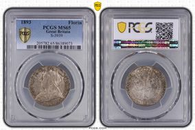 1893 Florin S-3939 MS65