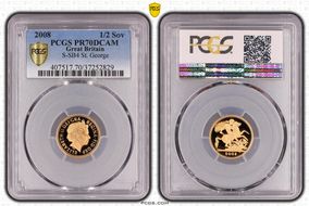 2008 1/2 Sov S-SB4 PR70DCAM
