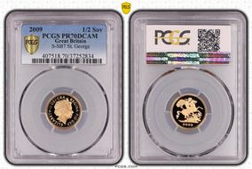 2009 1/2 Sov S-SB7 PR70DCAM
