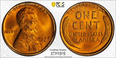 1944-D/D 1C RPM, FS-507 MS65RD