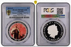 2011-P $1 Bronze Coinage - 100 Yrs PR70DCAM