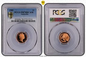 1985 1C PR70DCAM
