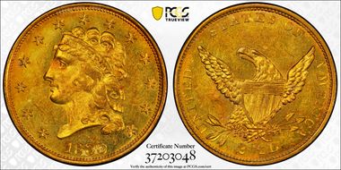 1835 $2.50 HM-2 MS64