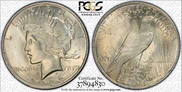 1923 $1 VAM 3 Doubled Reverse MS65+