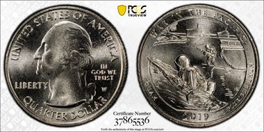 2019-W 25C War in the Pacific NP First Week of Discovery MS67