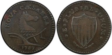 1787 NJ 1/2P PLURIBS XF40BN