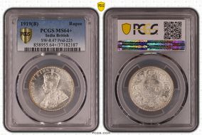 1919(B) Rupee SW-8.47 Prid-225 MS64+