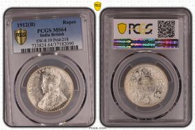 1912(B) Rupee SW-8.19 Prid-218 MS64