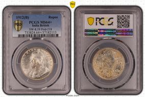 1912(B) Rupee SW-8.19 Prid-218 MS64+