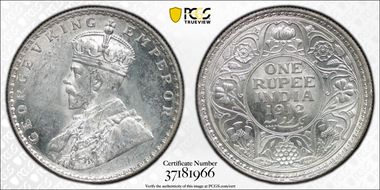 1912(B) Rupee SW-8.19 Prid-218 MS63