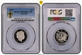 1999 10C PR70DCAM