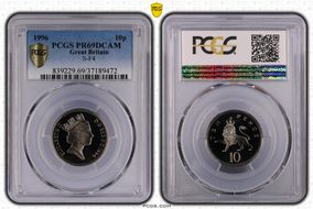 1996 10p S-F4 PR69DCAM