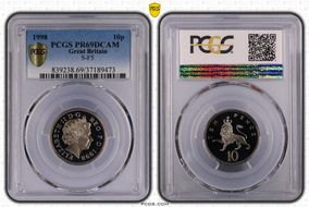 1998 10p S-F5 PR69DCAM