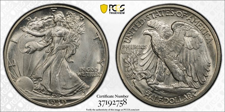 Cert 37192758 - Coin Image