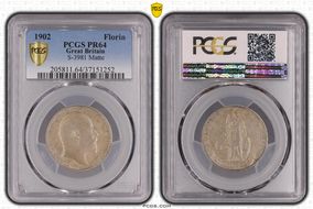 1902 Florin S-3981 Matte PR64