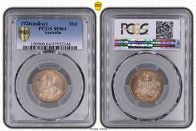 1926(m&sy) Shil MS64