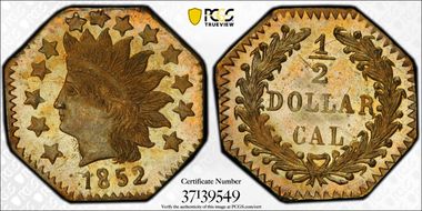 1852 G50C BG-962A MS65