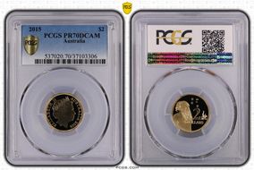 2015 $2 PR70DCAM