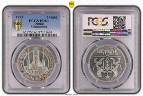 1923 5 Guld Marienkirche PR63