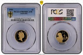 1995 $2 PR69DCAM