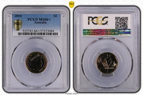 2014 $2 MS66+