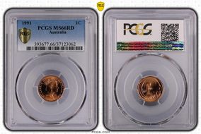 1991 1C MS66RD