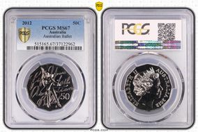 2012 50C Australian Ballet MS67
