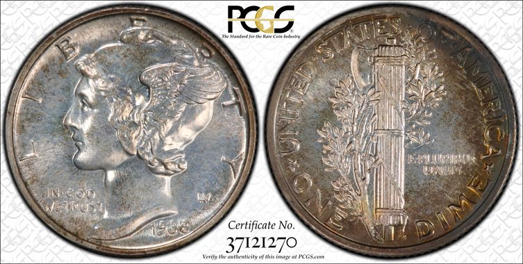 Cert 37121270 - Coin Image