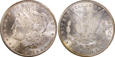 1879-S $1 MS67