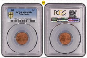 1941 1C MS66RD
