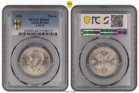 1928 Florin S-4038 MS64