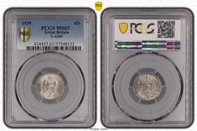 1939 6D S-4084 MS63