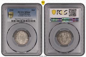 1942 Shil S-4083 Scottish Rev MS64