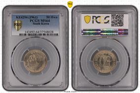 KE4294 (1961) 50 Hwn MS64