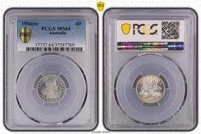 1954(m) 6D MS64