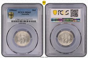 1956(m) Shil MS65