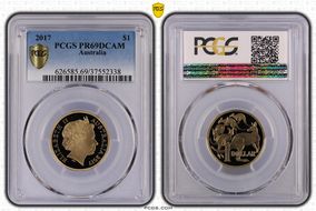2017 $1 PR69DCAM