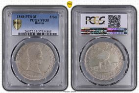 1848-PTS M 8 Sol VF35