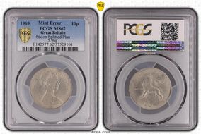 1969 10p S-F1 New Pence MS62