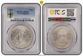 1903 Peso MS63