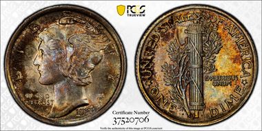 1923 10C MS67+ FB