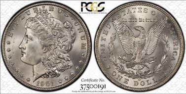 1901-O $1 MS66+