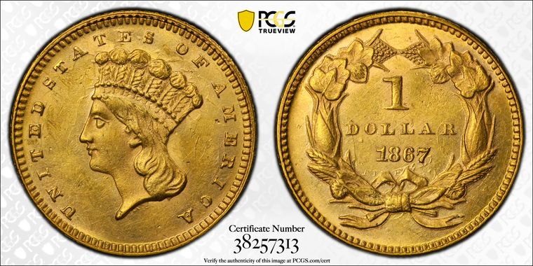 Cert 38257313 - Coin Image