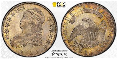 1819/8 50C O-104 MS64+