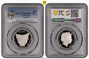 2001 20C Tasmania PR69DCAM
