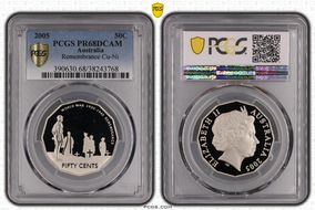 2005 50C Remembrance PR68DCAM